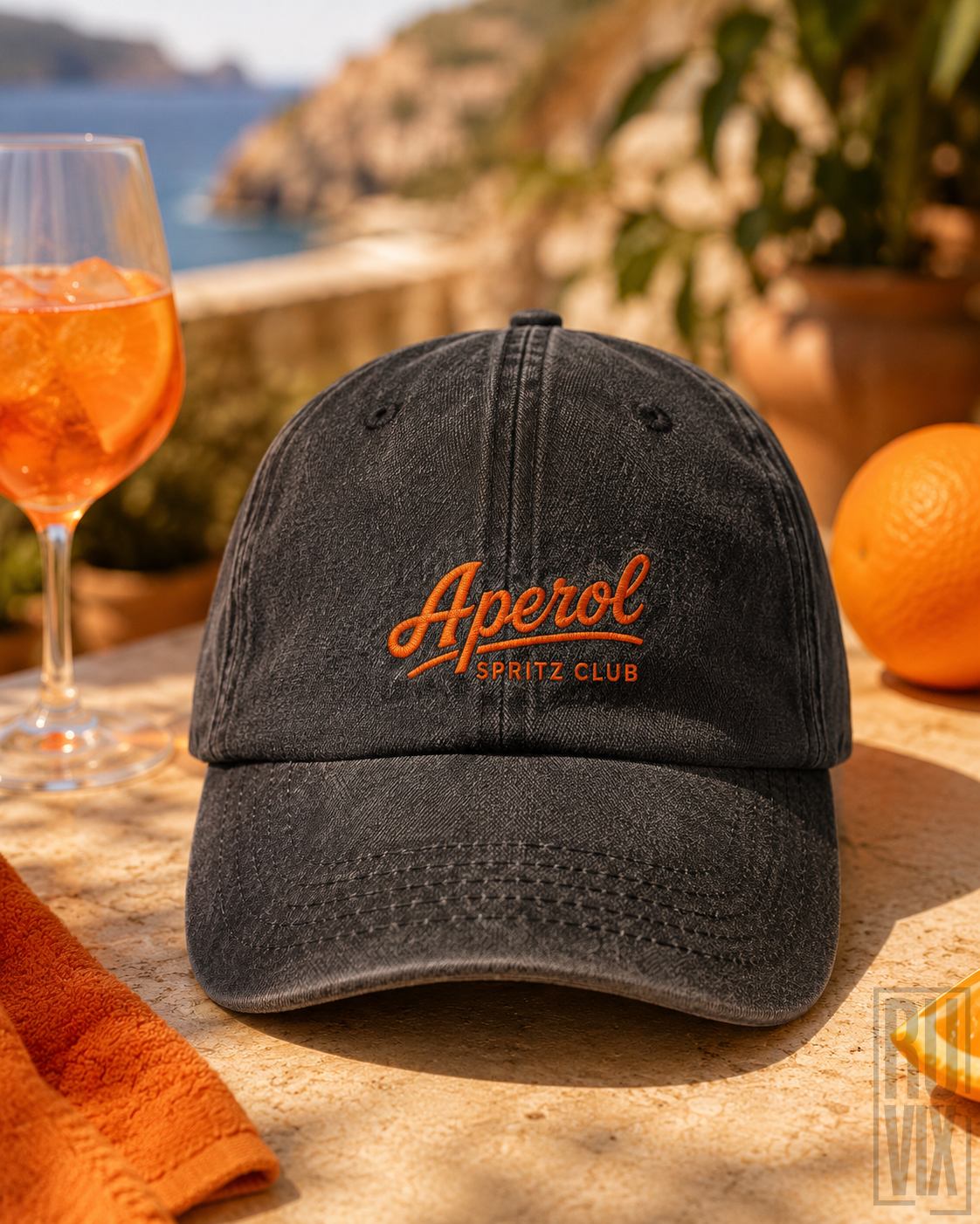 Șapcă Brodată Aperol Spritz Club, 4, ruvix.ro