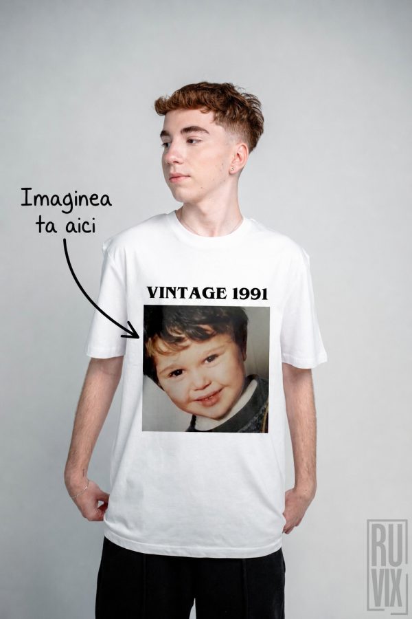 Tricou Aniversar Unisex | Template Vintage
