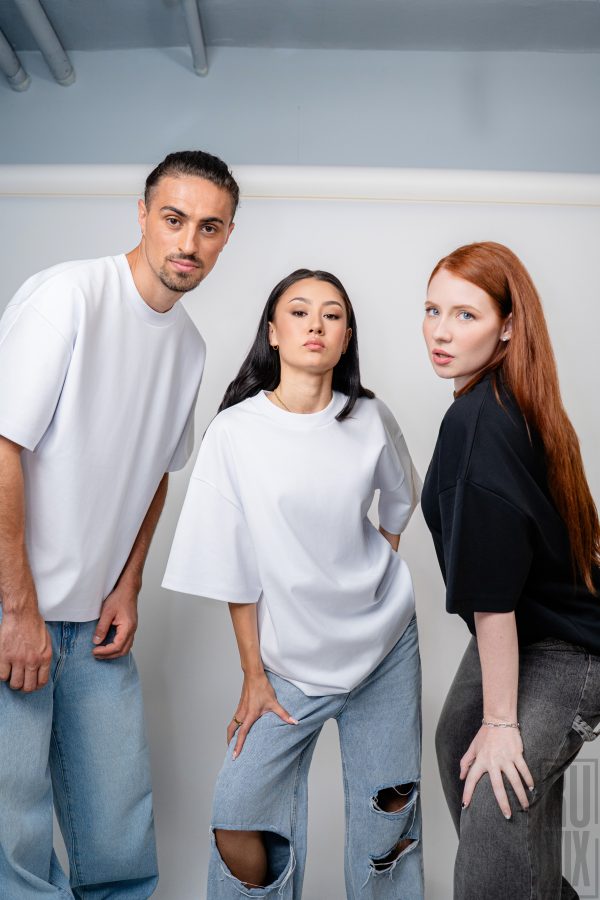 Tricouri personalizate, Tricou Personalizat Relaxed Fit Unisex - 100% Bumbac Organic , ruvix.ro