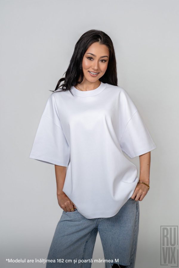 Tricouri personalizate, Tricou Personalizat Relaxed Fit Unisex - 100% Bumbac Organic , ruvix.ro