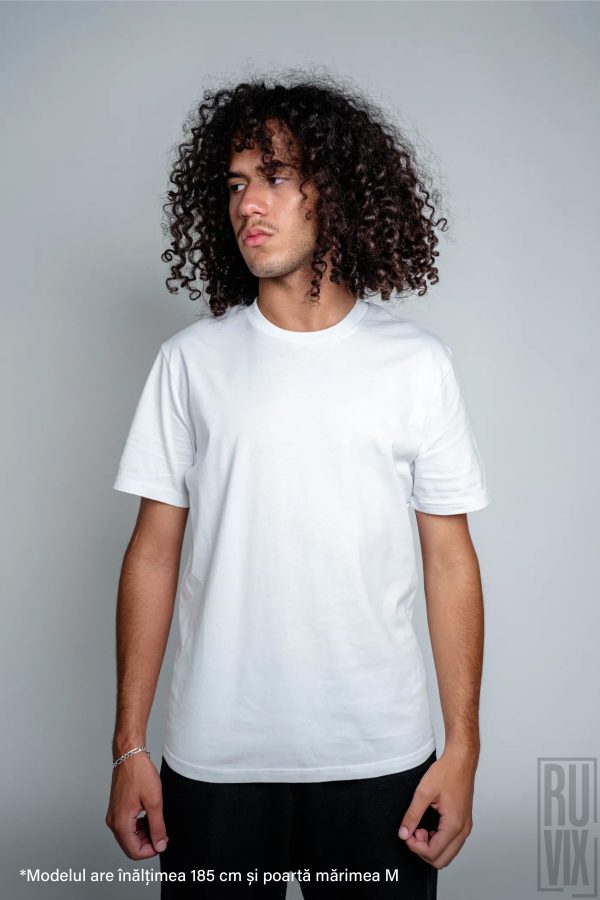 Tricouri personalizate, Tricou unisex personalizat - 100% bumbac organic, diverse culori, ruvix.ro