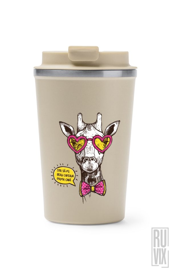 Coffee Giraffe - Termos Cafea, 2, ruvix.ro