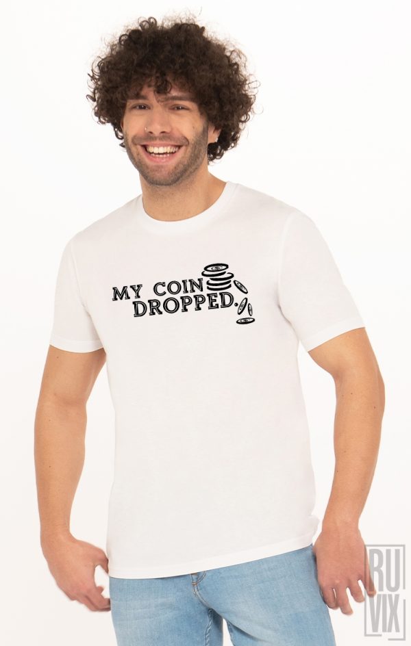 Tricouri cu Mesaje, Tricou Mi-a Picat Fisa, ruvix.ro