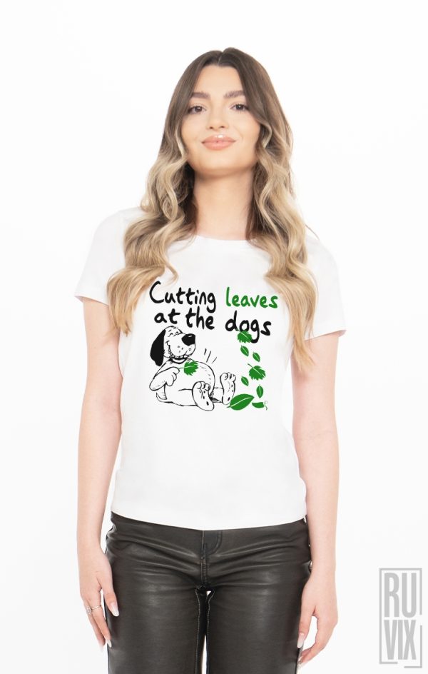 Tricou Tai Frunze La Câini