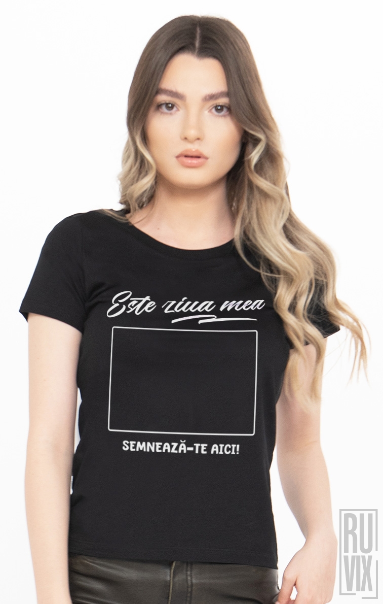 Tricou Zi De Naștere Semnează-te