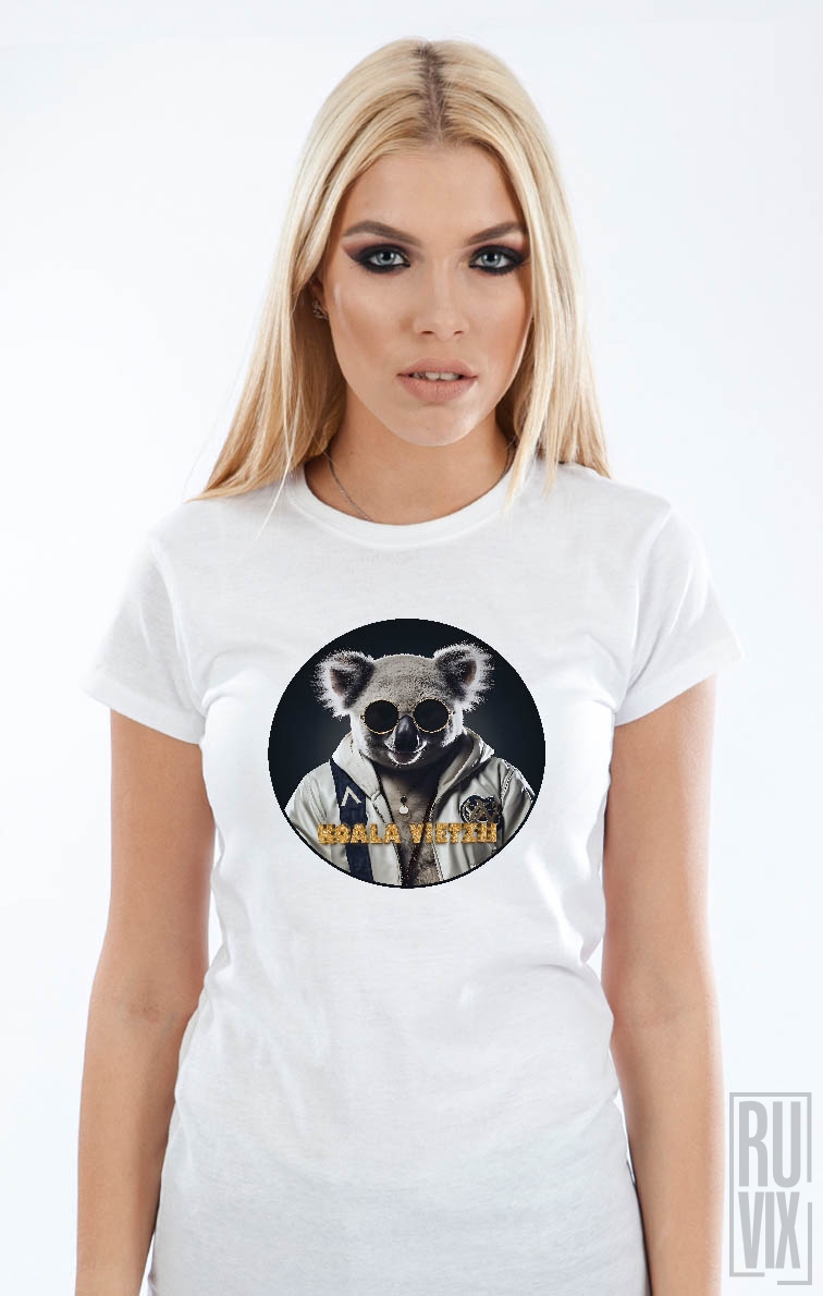 A86 DIGITAL STREETWEAR, Tricou Koala Vietzii, ruvix.ro