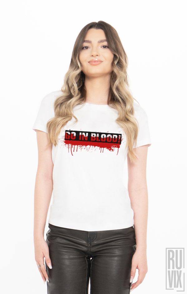 Tricouri cu Mesaje, Tricou Dă-te-n Sânge, ruvix.ro