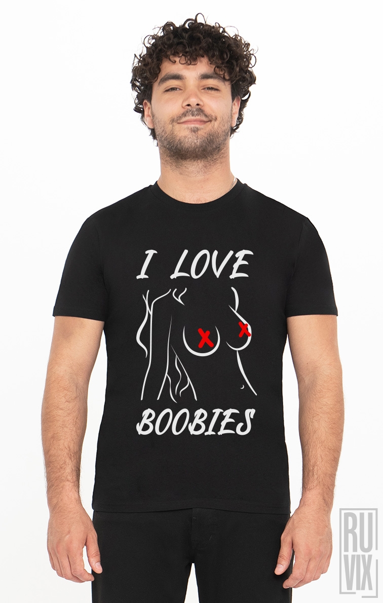 Tricou I Love Boobies