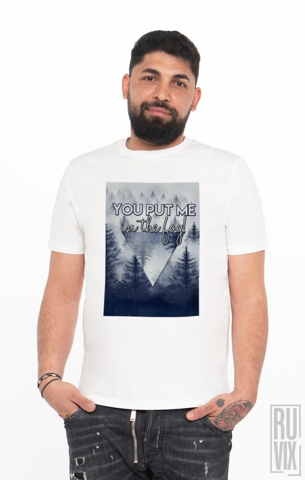 Tricouri cu Mesaje, Tricou Mă Bagi În Ceață, ruvix.ro