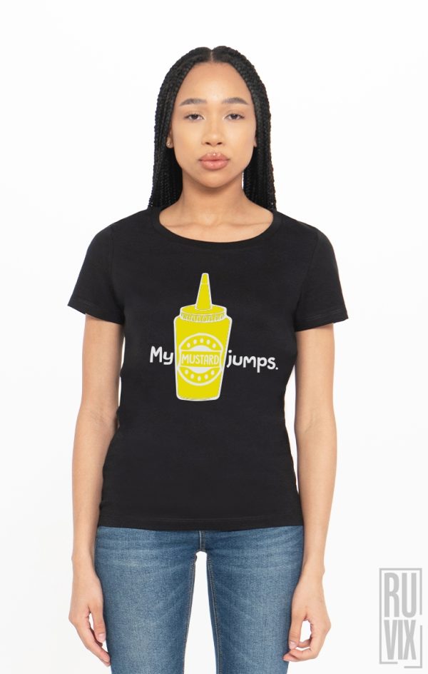 Tricouri cu Mesaje, Tricou Îmi Sare Muștarul, ruvix.ro