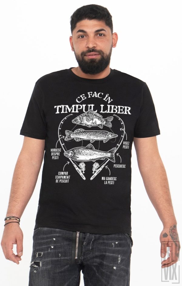 Tricou Pescuit in timpul liber, 1, ruvix.ro
