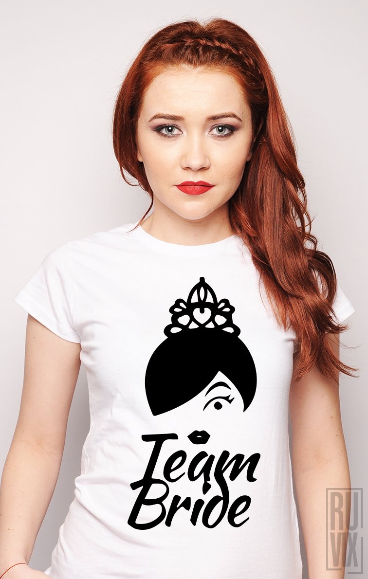 PROMOȚIE Tricou Team Bride (CROWN)