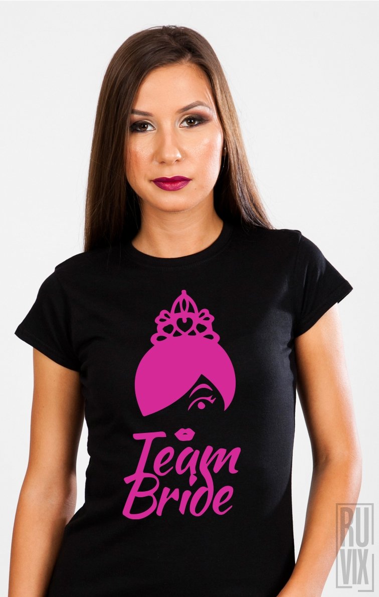 PROMOȚIE Tricou Team Bride (CROWN)