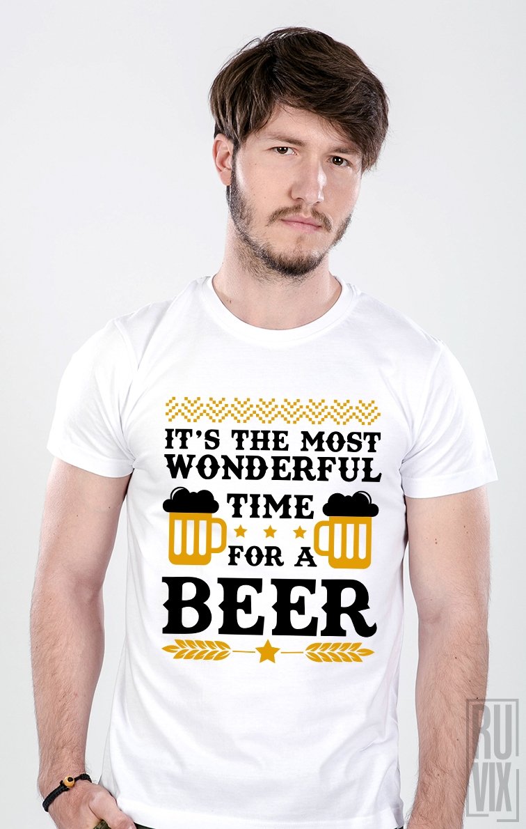 PROMOȚIE Tricou Wonderful Time for a Beer