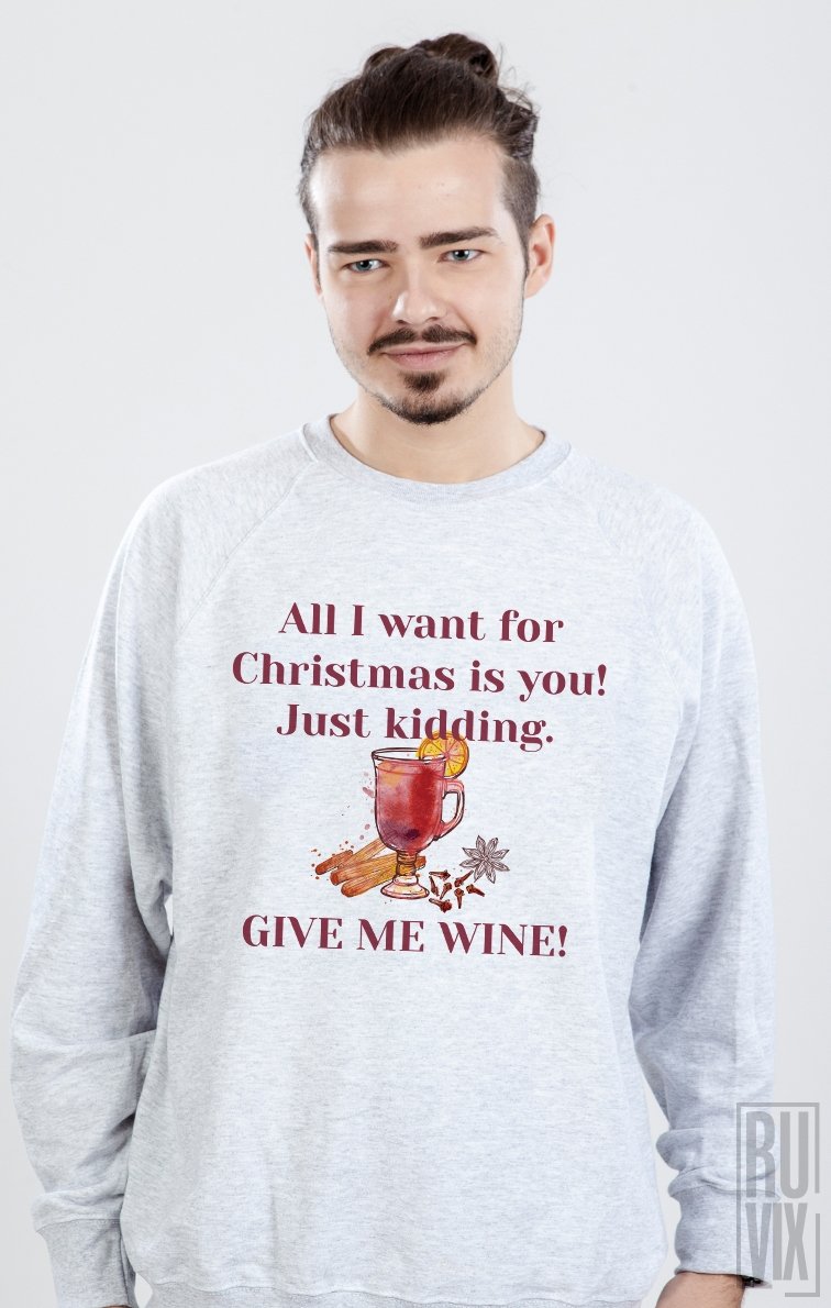 PROMOȚIE Sweatshirt Christmas Wine
