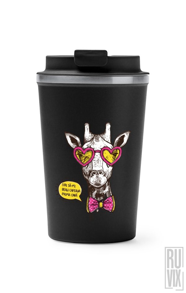 Coffee Giraffe - Termos Cafea, 1, ruvix.ro