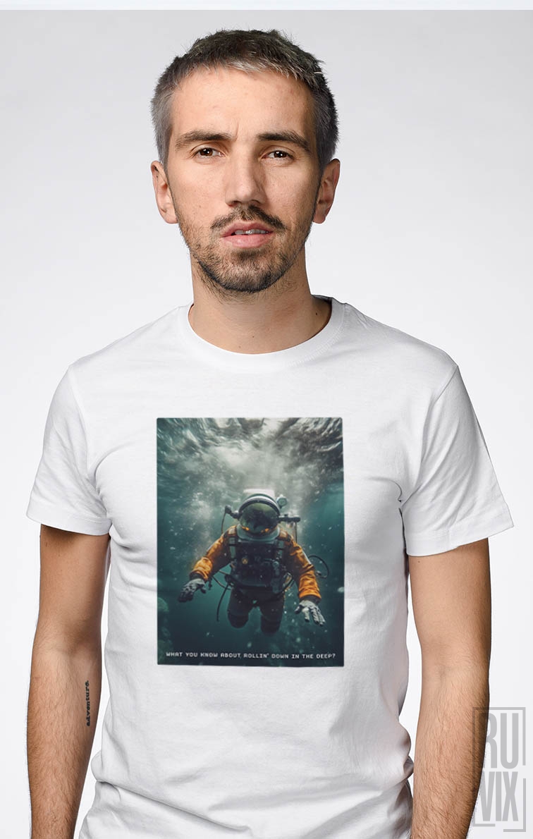 A86 DIGITAL STREETWEAR, Tricou Astronaut a86, ruvix.ro