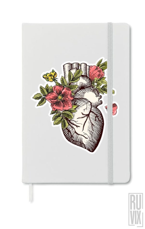 Cadouri de Paște, Agendă Anatomical Heart, ruvix.ro
