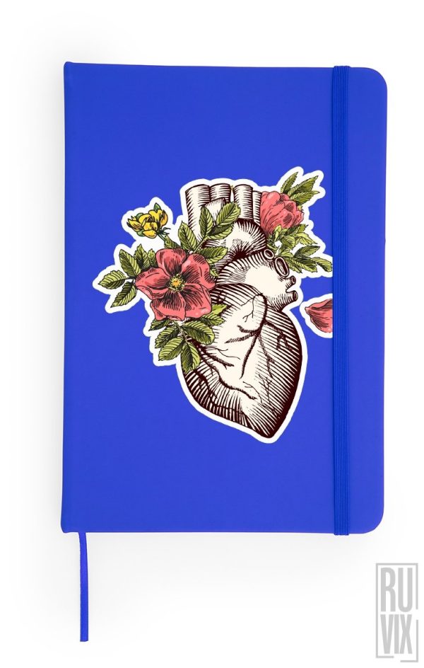 Cadouri de Paște, Agendă Anatomical Heart, ruvix.ro