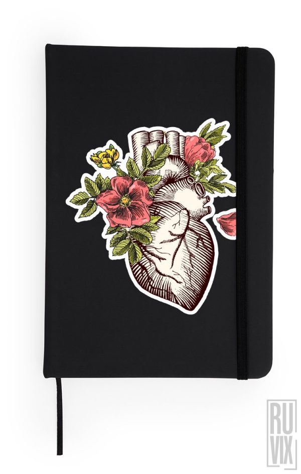 Cadouri de Paște, Agendă Anatomical Heart, ruvix.ro