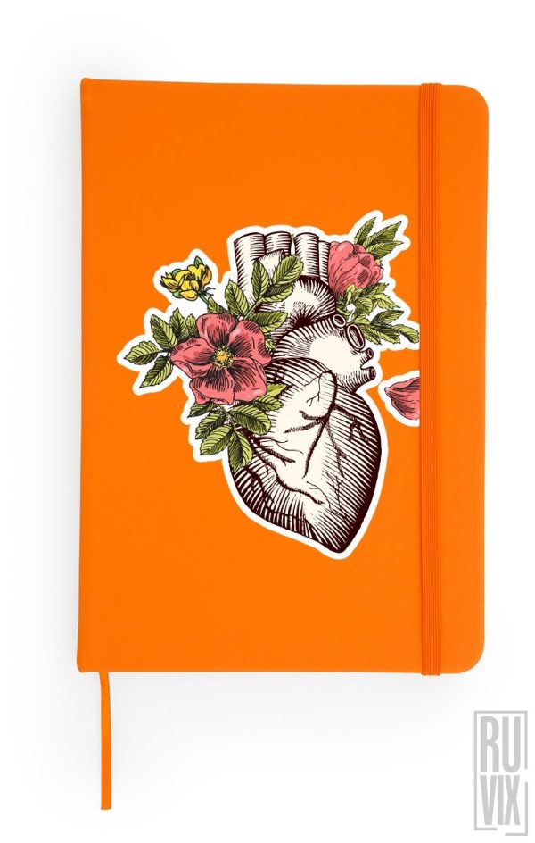 Cadouri de Paște, Agendă Anatomical Heart, ruvix.ro