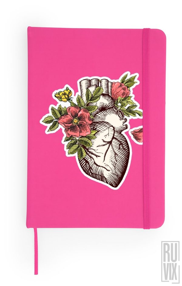 Cadouri de Paște, Agendă Anatomical Heart, ruvix.ro