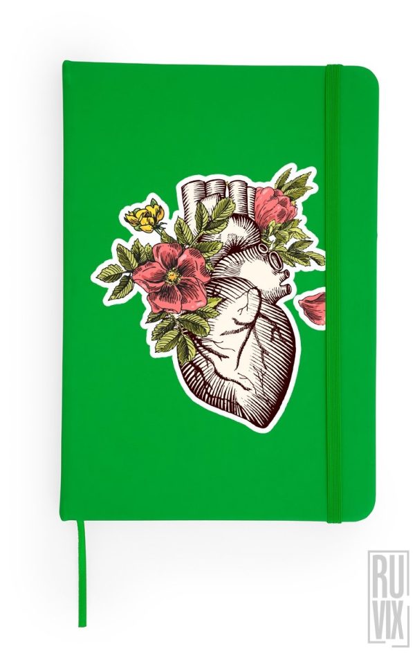 Cadouri de Paște, Agendă Anatomical Heart, ruvix.ro
