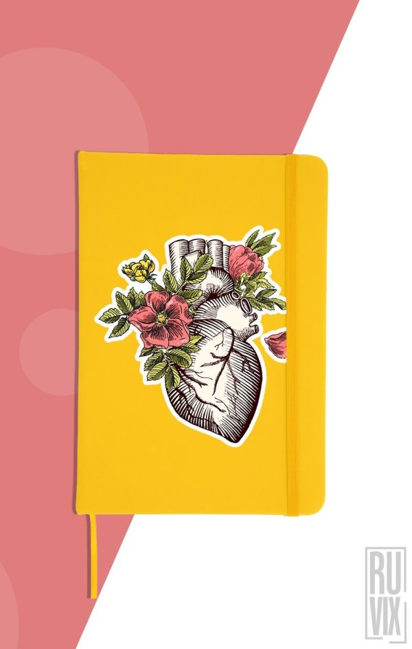 Cadouri de Paște, Agendă Anatomical Heart, ruvix.ro
