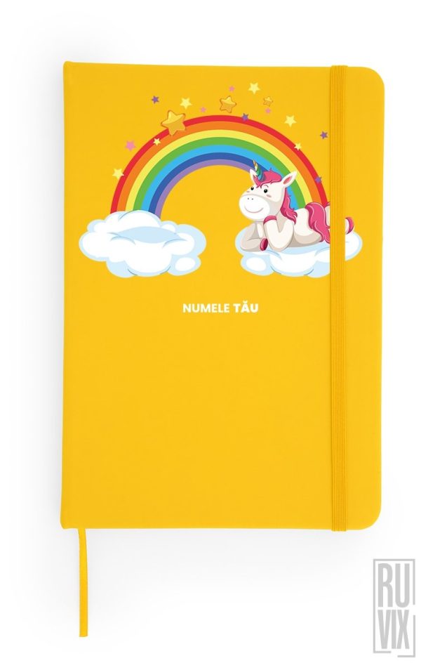 Cartoon, Agendă Unicorn Rainbow, ruvix.ro