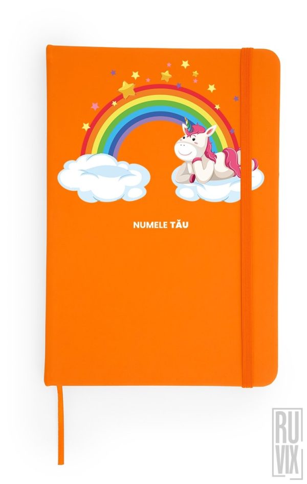 Cartoon, Agendă Unicorn Rainbow, ruvix.ro