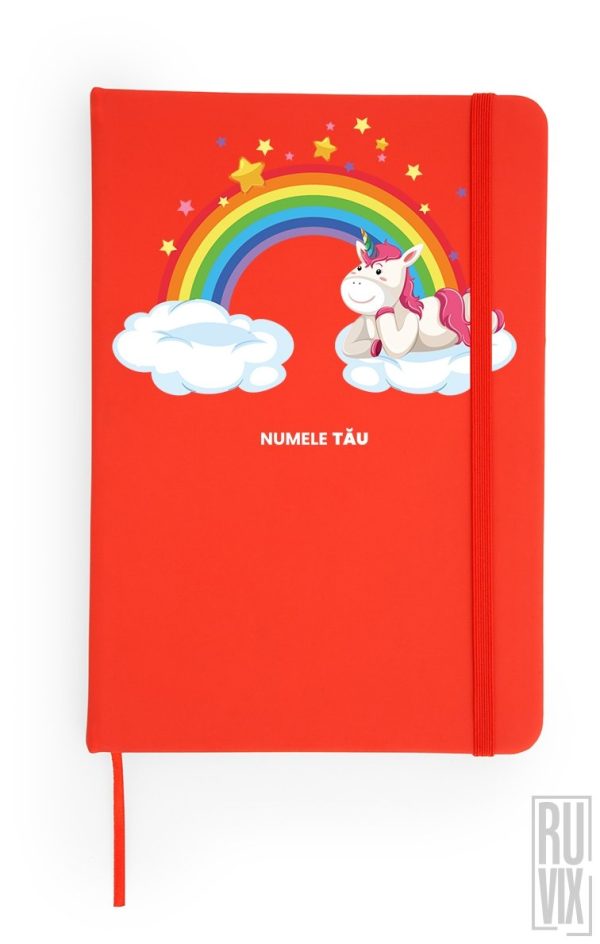Cartoon, Agendă Unicorn Rainbow, ruvix.ro