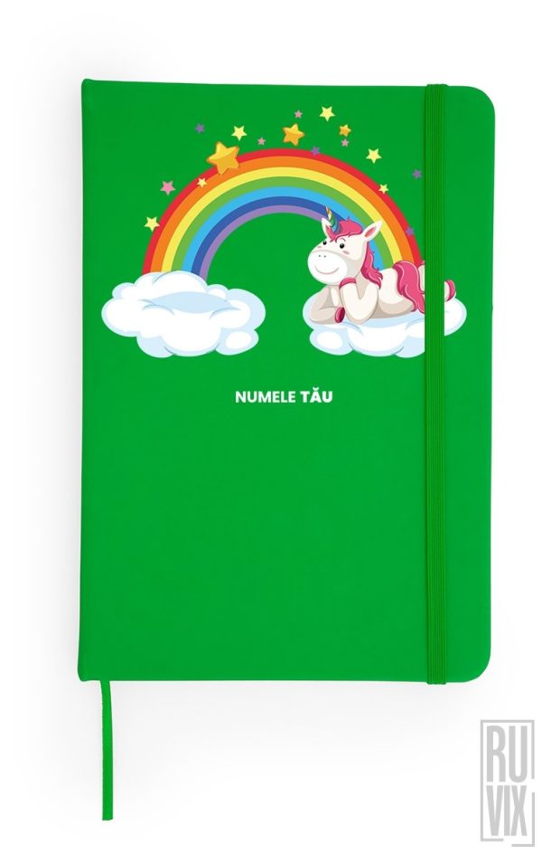 Cartoon, Agendă Unicorn Rainbow, ruvix.ro