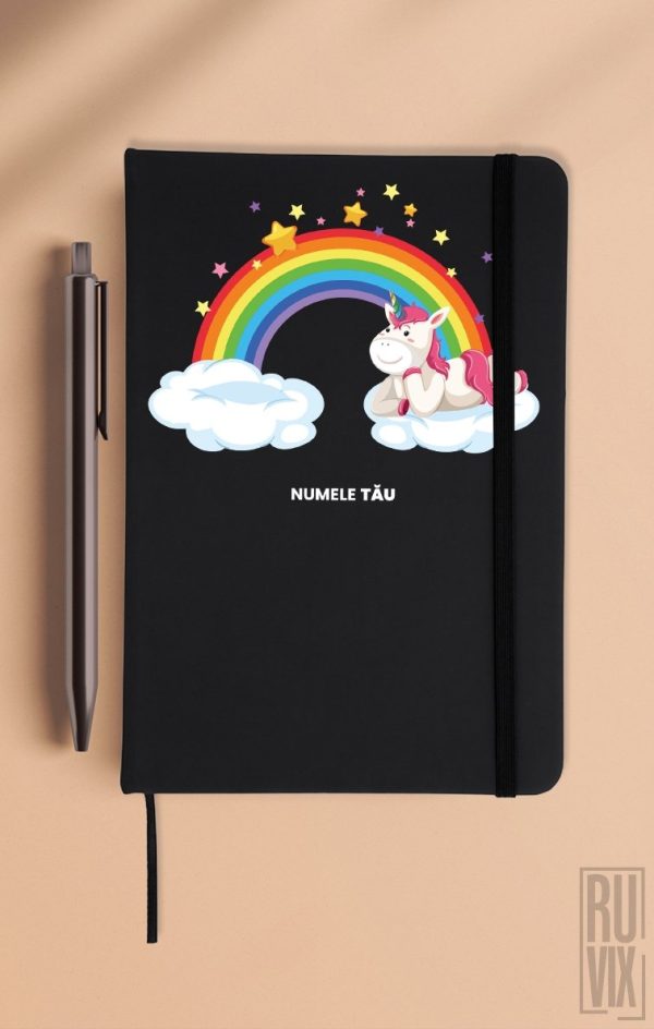 Cartoon, Agendă Unicorn Rainbow, ruvix.ro