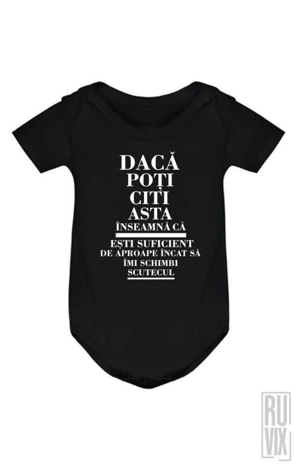 Body Bebe, Body Dacă Poți Citi, ruvix.ro