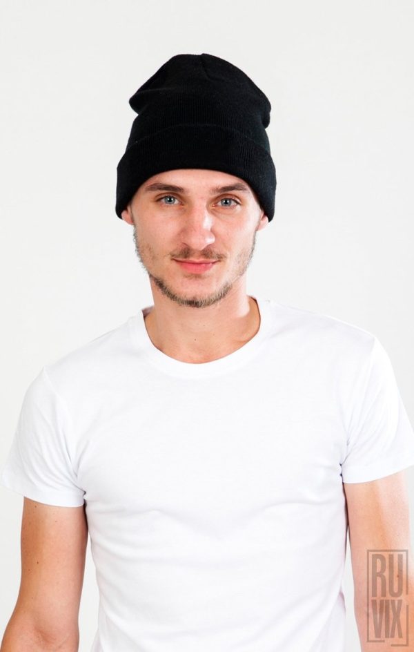 Curățenia de primăvară, Căciulă Tip Beanie Neagră, ruvix.ro
