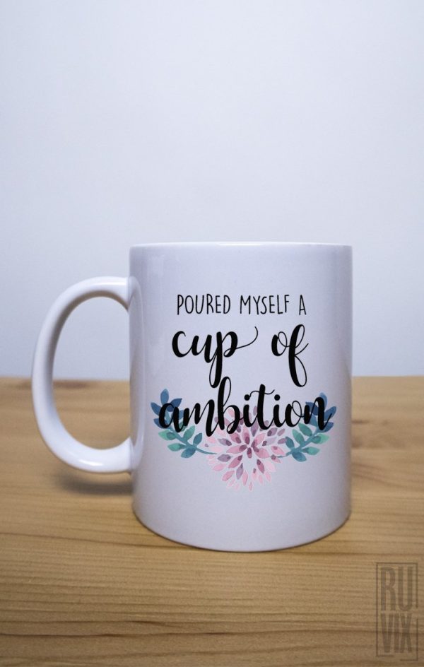 Cană Cup of Ambition, 1, ruvix.ro