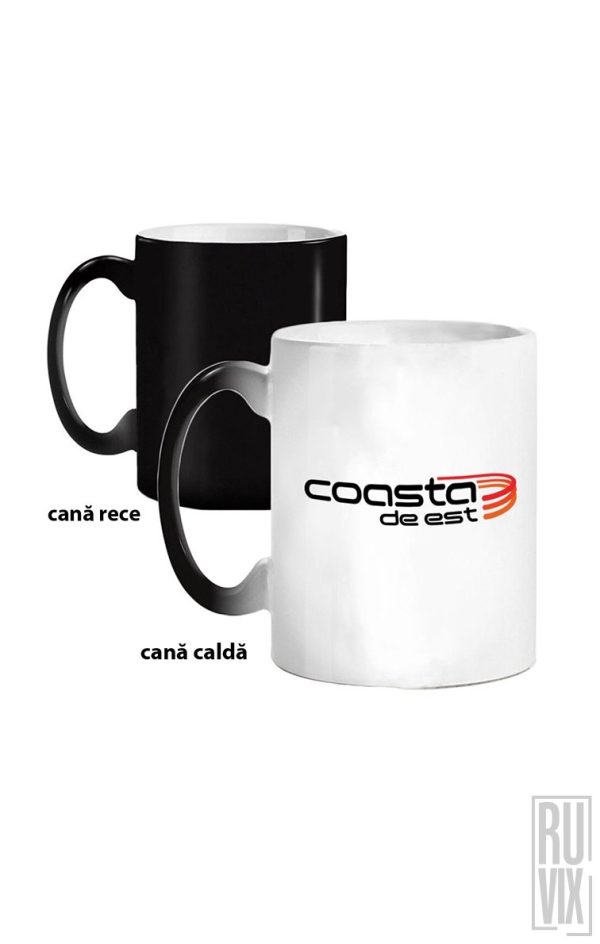 Coasta de Est Shop, Cană TERMOSENSIBILĂ COASTA DE EST, ruvix.ro