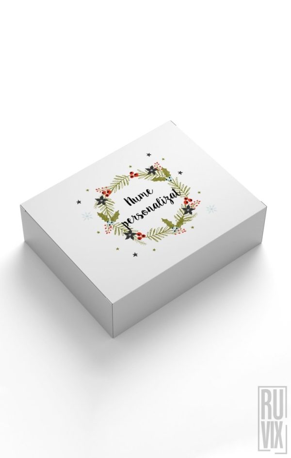CUTIE MEDIE CORONIȚĂ PERSONALIZATĂ