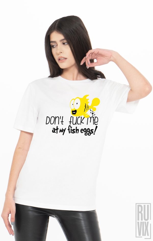 Tricouri cu Mesaje, Tricou Nu Mă F##e La Icre, ruvix.ro