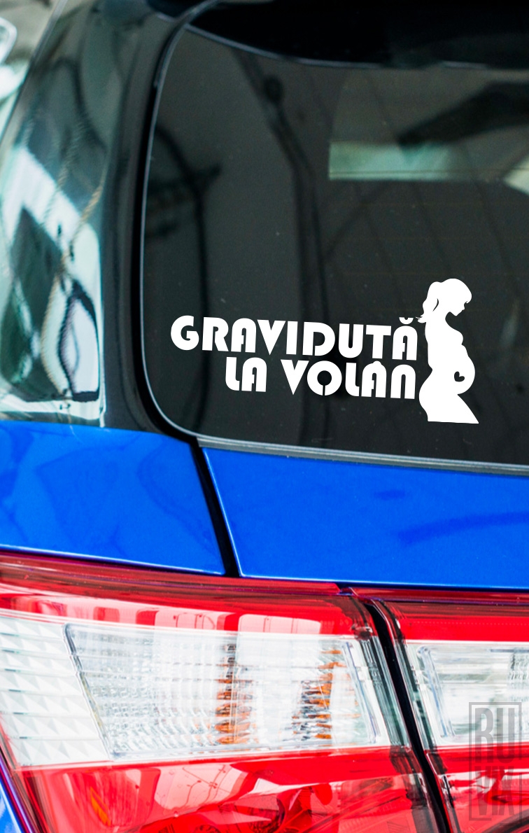 Sticker Graviduta La Volan