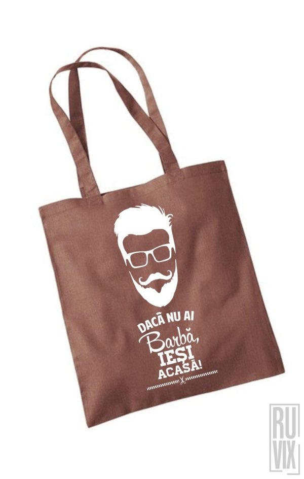 Genți bumbac, Geantă Beard, ruvix.ro