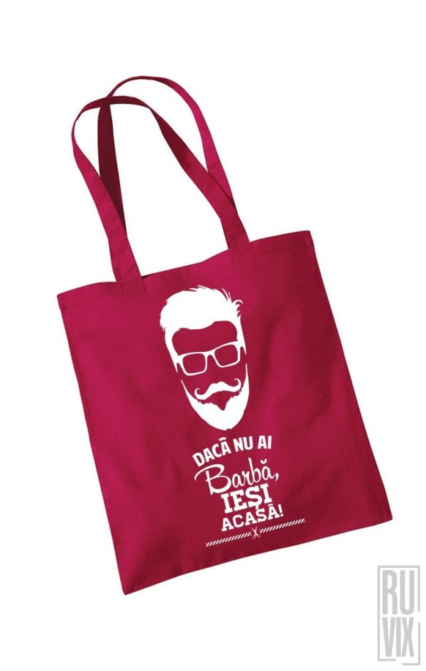 Genți bumbac, Geantă Beard, ruvix.ro