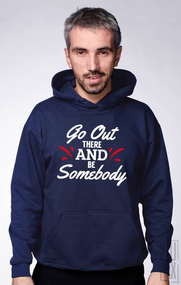 Cadouri pentru EL, Hanorac Be Somebody, ruvix.ro