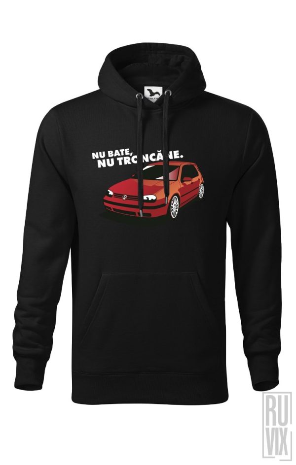 Coasta de Est Shop, Hanorac Negru Nu bate, nu troncăne, ruvix.ro