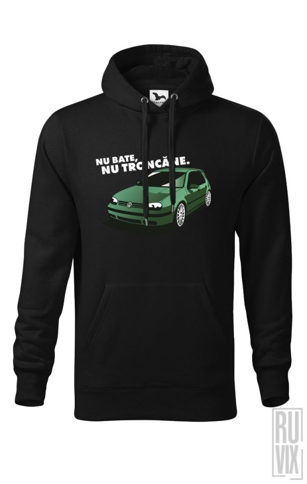 Coasta de Est Shop, Hanorac Negru Nu bate, nu troncăne, ruvix.ro