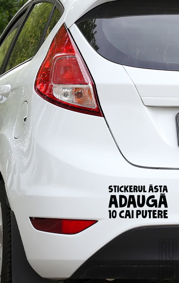 Sticker 10 Cai Putere