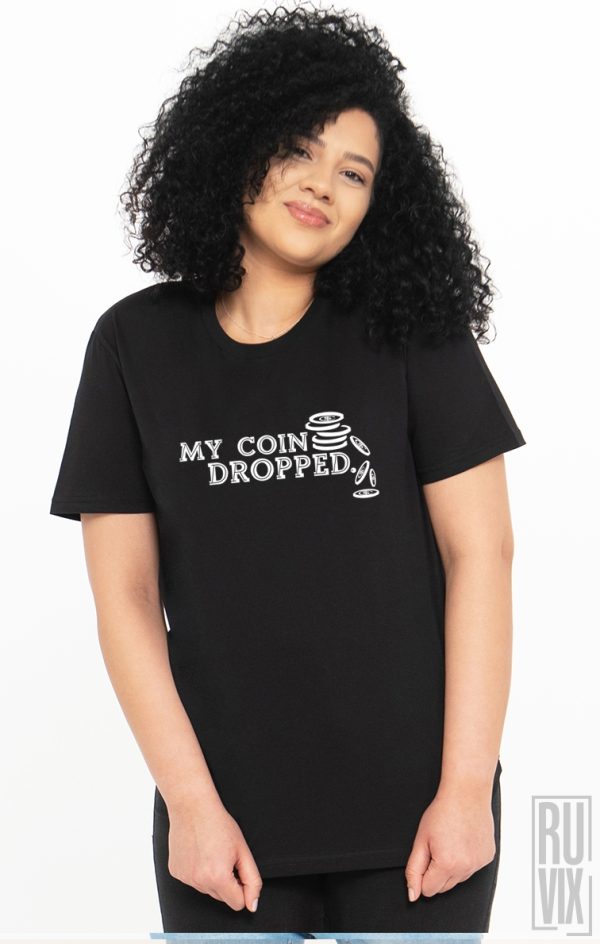 Tricouri cu Mesaje, Tricou Mi-a Picat Fisa, ruvix.ro