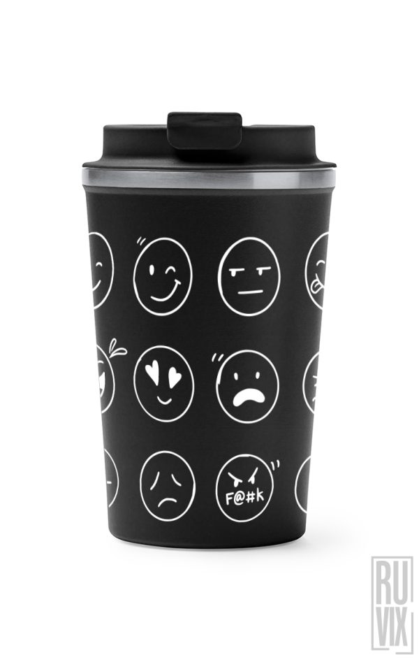 Emoji - Termos Cafea, 1, ruvix.ro