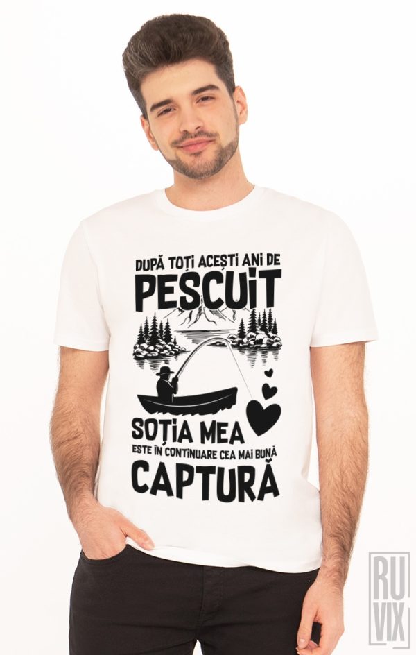 Tricouri cu Mesaje, Tricou Cea Mai Buna Captura, ruvix.ro