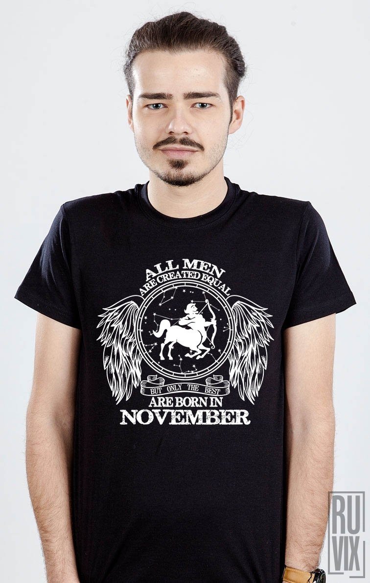 promoție Tricou Săgetător - Zodiac Noiembrie Bărbați